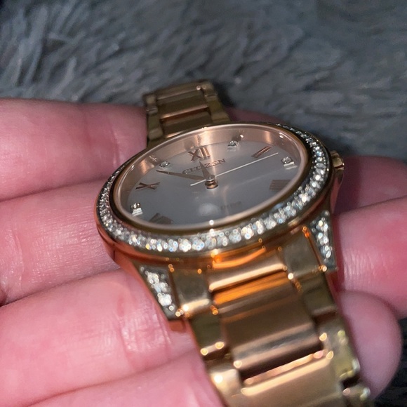 Authentic Citizen Eco Drive Watch Rose Gold - Picture 9 of 12